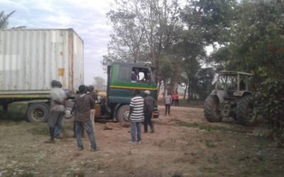 Der Container ist angekommen!